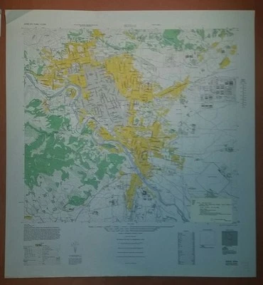 1946 US Army Map - City Plan of Sendai, Miyagi-Ken, Honshu Japan 1:12,500 - Image 1 of 4
