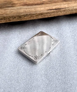 sehr schönes altes 830 Silber Etui von 1939 Pillendose / Snuffdose / Schmuckdose - Bild 1 von 9