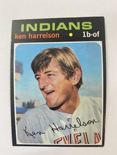 1971 Topps Baseball Ken Harrelson Cleveland Indians Card #510