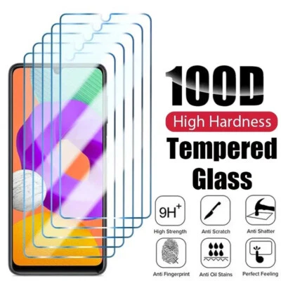Protective Tempered Glass Screen Protector For Xiaomi Redmi Note 13 12 11 Pro 10 - Image 1 of 4
