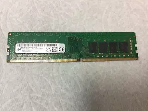 32GB 2Rx8 PC4-25600 (DDR4-3200) UDIMM MICRON MTA16ATF4G64AZ-3G2E1 - Picture 1 of 1