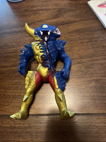 1993 Bandai Mighty Morphin Power Rangers Deluxe Evil Space Aliens Goo Fish 7.5" Cover