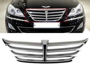 Genuine OEM Front Bumper Radiator Grille (Fits: HYUNDAI 2010-2014 Genesis Sedan) - Bild 1 von 10