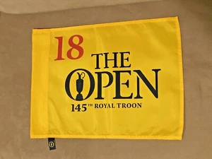 2016 British Open Royal St Troon Championship Official Pin Flag Henrik Stenson - Picture 1 of 2
