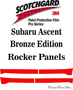 3M Paint Protection Film Pro Series Fits 2025 Subaru Ascent Bronze Edition - Picture 1 of 3
