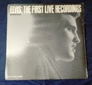 ELVIS PRESLEY Vinyl Record THE FIRST LIVE RECORDINGS Music Works PB 3601 SEALED - Picture 1 of 14