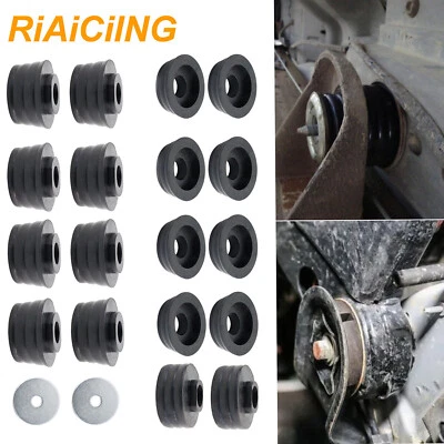 For 99-18 Ford F250 F350 Super Duty 2WD 4WD Body Mount Bushing Kit KF04050BK USA - Image 1 of 4