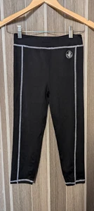 Body Glove Girls Pants Size 7 Black  Stretch Leggings Exercise Jogging Casual - Picture 1 of 3