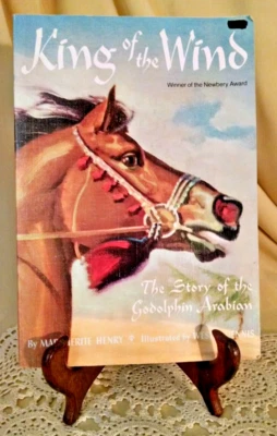 KING OF THE WIND MARGUERITE HENRY RAND MCNALLY 11TH 1980 WESLEY DENNIS SOFT CVR. Foto 1 de 4