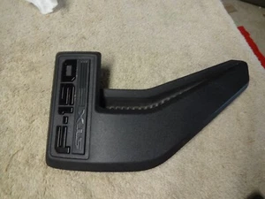 OEM 2021-2023 Ford F-150 STX Black Left Side Fender Insert Emblem Nameplate - Foto 1 di 2