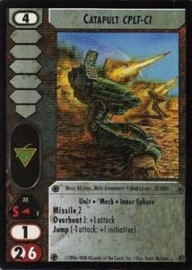 4x  Catapult (CPLT-C1) - U Ungraded Commander's Edition - Battletech - Picture 1 of 1