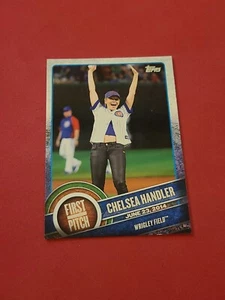 2015 Chelsea Handler Topps Series 2 #FP-20 First Pitch - Picture 1 of 2