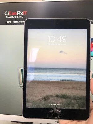 iPad Mini 5 Screen Repair Glass Replacement - LCD Must Work - Fix By Mail-in - Image 1 of 4