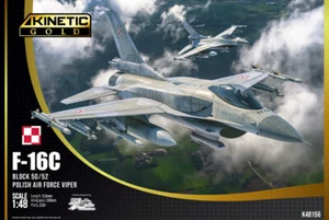 KINETIC K48156 1/48 F-16C Block 50/52 Polish Air Force Viper w/CFT Model Kit - Picture 1 of 6