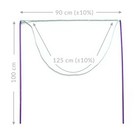 Stäbe für Riesenseifenblasen Seifenblasen Viele Farben Geburstag, Fest, show