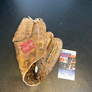 Billy Williams Signed 1960's Game Model Baseball Glove Chicago Cubs JSA COA - Picture 1 of 6