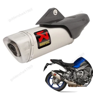 For Yamaha MT-10 2015-2021 YZF R1 R1M 2015-2025 Exhaust Pipe Muffler Silencer 55 - Picture 1 of 7