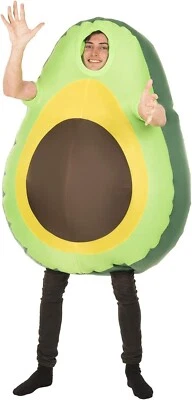 Disfraz Inflable Aguacate Adulto Divertido Gigante Fruta Inflable Traje Halloween Foto 1 de 4