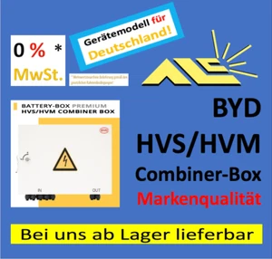 BYD Combiner Box HVS/HVM Speicher Erweiterung Typ CBH-40A, Rechnung mit 0% MwSt - Bild 1 von 5