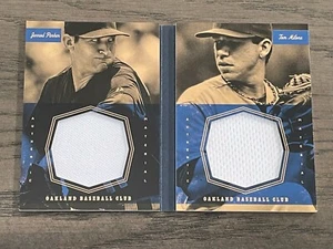 2013 America’s Pastime Dual Exhibits Jarrod Parker Tom Milone Oakland Athletics - Picture 1 of 2