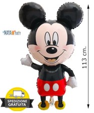 Palloncino TOPOLINO foil mylar MICKEY MOUSE sagoma FESTA compleanno addobbo deco