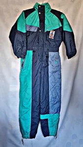 GERMANY-AUTHENTIC RODEO SPORT BLUE ZIPPED BOY SNOW SUIT SIZE:US 10;EU 146 - Picture 1 of 9