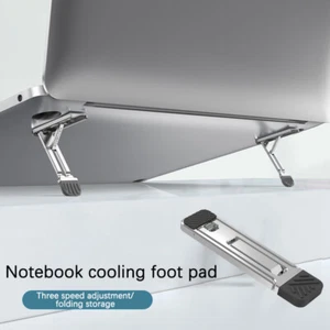 2PCS Foldable Notebook Keyboard Stand Riser Feet Nonslip Laptop Holder_Q - Afbeelding 1 van 10