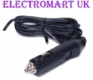 12V DC 12 VOLT CIGAR CIGARETTE LIGHTER PLUG PRE WIRED FUSED CABLE LENGTH 2.5M - Picture 1 of 1
