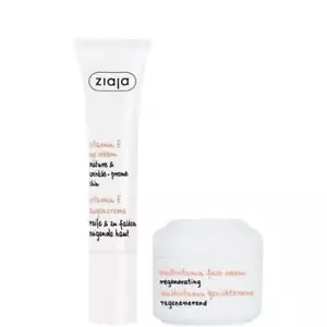 Ziaja Multi-Vitamin Moisturizing Face Cream 50Ml + Ziaja Vitamin E Eye Cream 15M - Picture 1 of 1