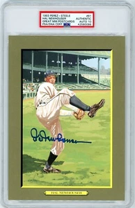 Hal Newhouser Signed Perez Steele Great Moments - PSA DNA 10 - Picture 1 of 1