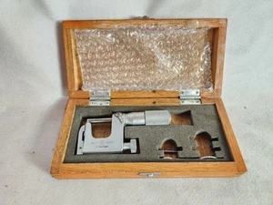 Mitutoyo UniMike Micrometer No. 117-107 0-1" Poly Mic, Multi Anvil Style - Picture 1 of 13