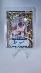 2025 Leaf Signature Celtics Antoine Walker Auto Gold Ice Prizm True #d 1/1 - Picture 1 of 2