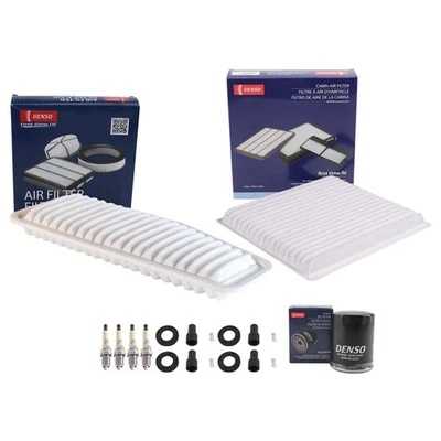 Kit de afinación Denso NGK 4 bujías y botas kit para Toyota RAV4 2.0 2.4 L4 DOHC Foto 1 de 2