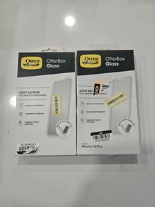 2 OtterBox iPhone 15 Plus (2023 iPhone 6.7 Premium Glass Drop+ Screen Protector - Photo 1 sur 1