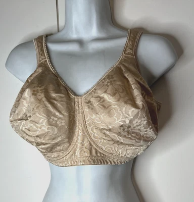 Playtex 18 Hour Bra Wire-free Ultimate Lift True Support 38DDD Beige Style #4745 - Image 1 of 4