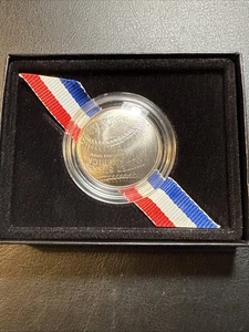 2014 D BASEBALL HALL OF FAME UNC HALF DOLLAR WITH MINT BOX AND COA - Picture 1 of 4