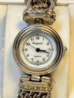 Reloj Regent Damas, Estilo Vintage Genuino, Correa Gancho Clip Único Foto 1 de 4