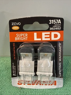 NUEVO Juego de pares de bombillas LED Sylvania ZEVO LED 3157A también se adapta a 3457A/4157A Foto 1 de 4