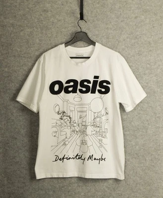 Camiseta masculina Next Oasis Definitivamente Talvez branca/preta tamanho G - Imagem 1 de 4