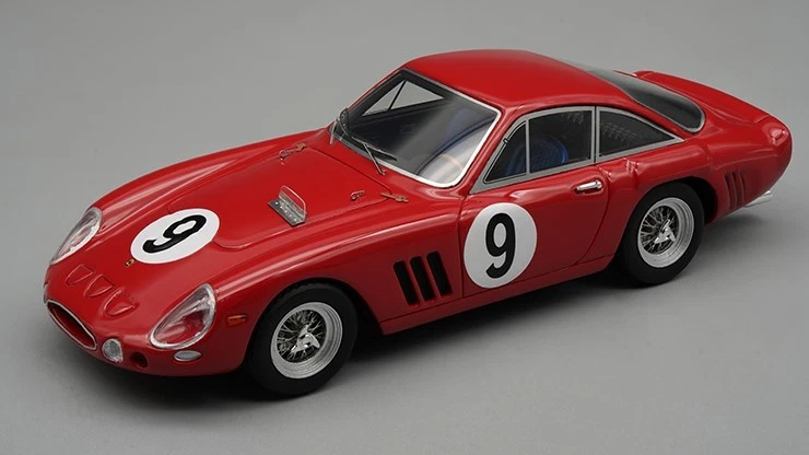 TECNOMODEL TMD4349F FERRARI 330 LMB N.9 24 H LE MANS 1963 P.NOBLET-J.GUICHET 1:4 - Immagine 1 di 1