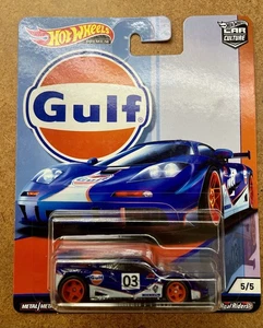 Hot Wheels Premium Car Culture Gulf McLaren F1 GTR 🩵🧡🩵🧡 - Picture 1 of 3