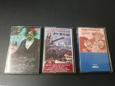 Joe Walsh 3 Cassette Lot The Best of The James Gang , But Seriously Folks, TGTN  Foto 1 de 4