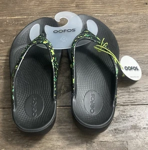 Oofos Oolala Limited Cushioned Recovery Sandals Size 7 Women Color Firefly New! - Picture 1 of 8