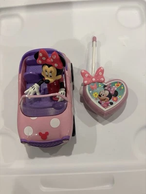 Мини-мышь родстер Bowtique 7 дюймов пульт дистанционного управления автомобильная игрушка розовая с белым в горошек - Изображение 1 из 4