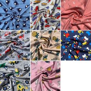 Kids Novelty Design Sweatshirt Fleece Back Blanket Jumper Jersey Brushed Fabric - Picture 1 of 33