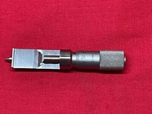 Starrett 208MDZ Stainless Steel Can Seam Micrometer IN STOCK - Picture 1 of 3