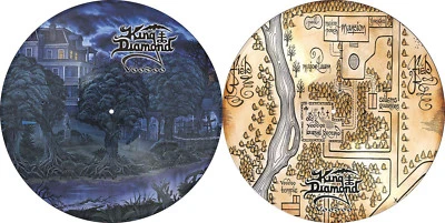 KING DIAMOND - VOODOO, 2018 EU PICTURE DISC vinyl 2LP, 2000 COPIES! NEW! - Image 1 of 2