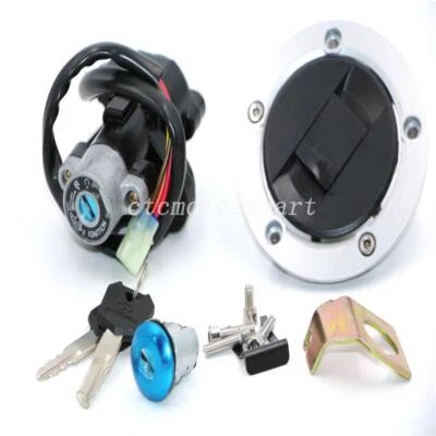 Ignition Switch Fuel Gas Tank Cap Lock Keys For Suzuki SV650S 2003-2009 04 05 06 - Изображение 1 из 3