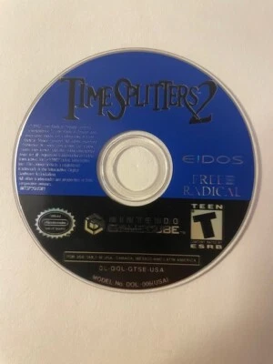 TimeSplitters 2 (Nintendo GameCube, 2002) Disc Only - Image 1 of 3