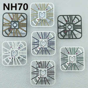 Watch Part 27*27mm Square Openwork No Luminous No Logo Dial for NH70 Movement - Picture 1 of 8